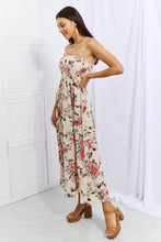 Load image into Gallery viewer, OneTheLand Hold Me Tight Sleeveless Floral Maxi Dress in Pink