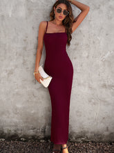 Load image into Gallery viewer, Spaghetti Strap Bodyline Maxi Dress
